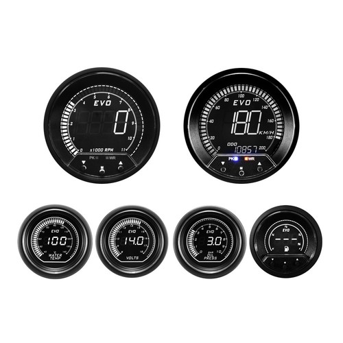 Evo digital gauge - set, gps