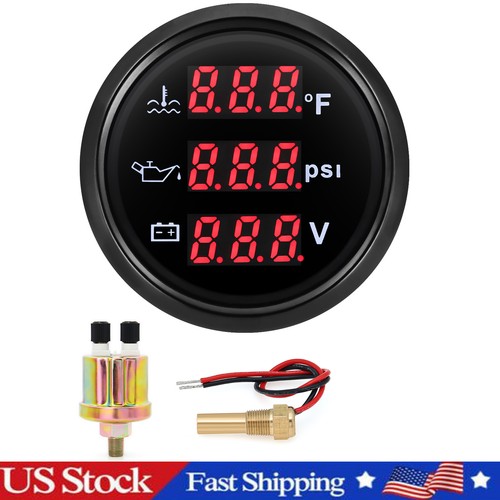 52mm boat car gauge - 1, oil